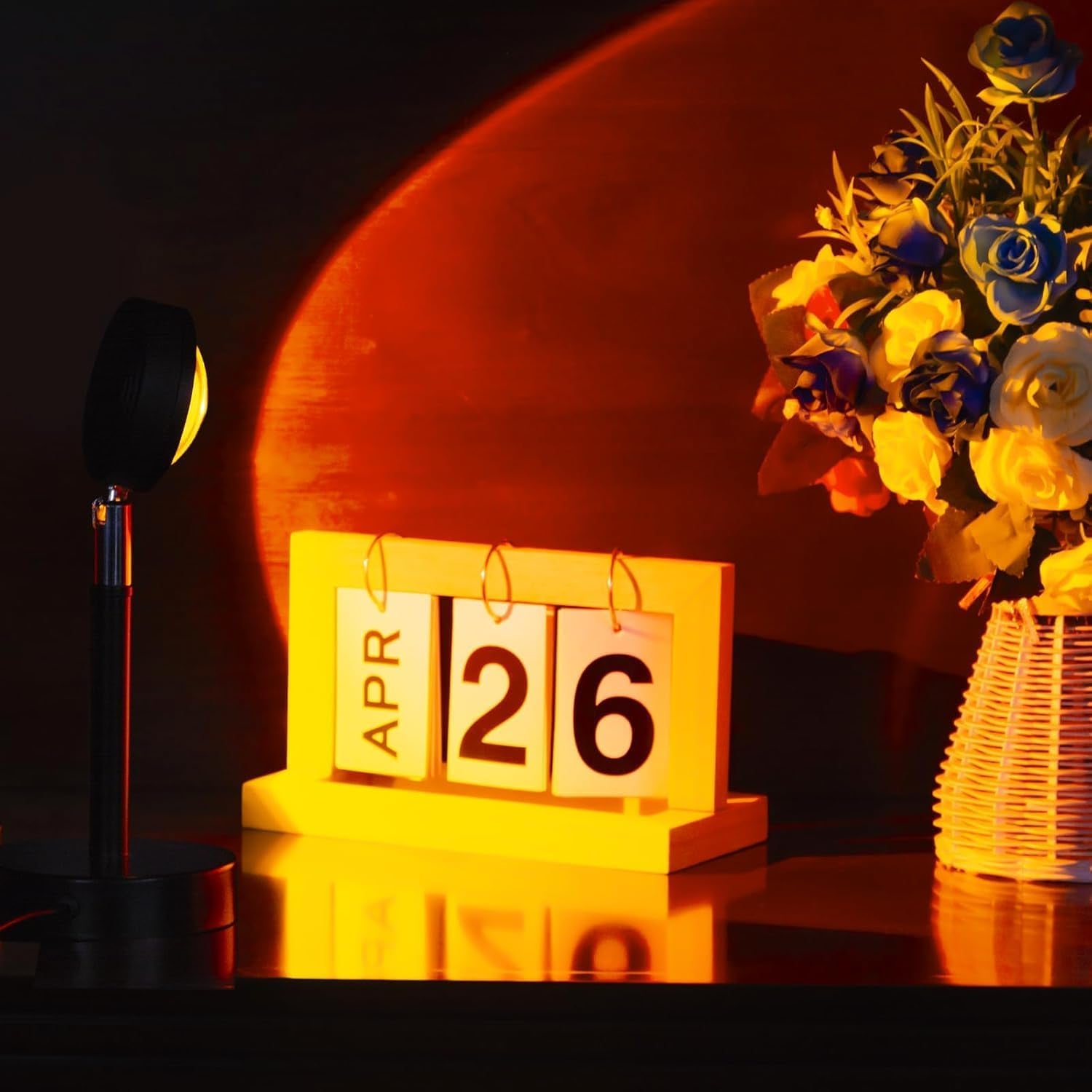 SunAura™ Sunset Projection Lamp