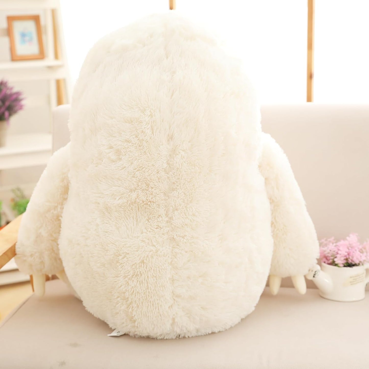Big Teddy Plush Toy - Ivory, 27.5 Inches