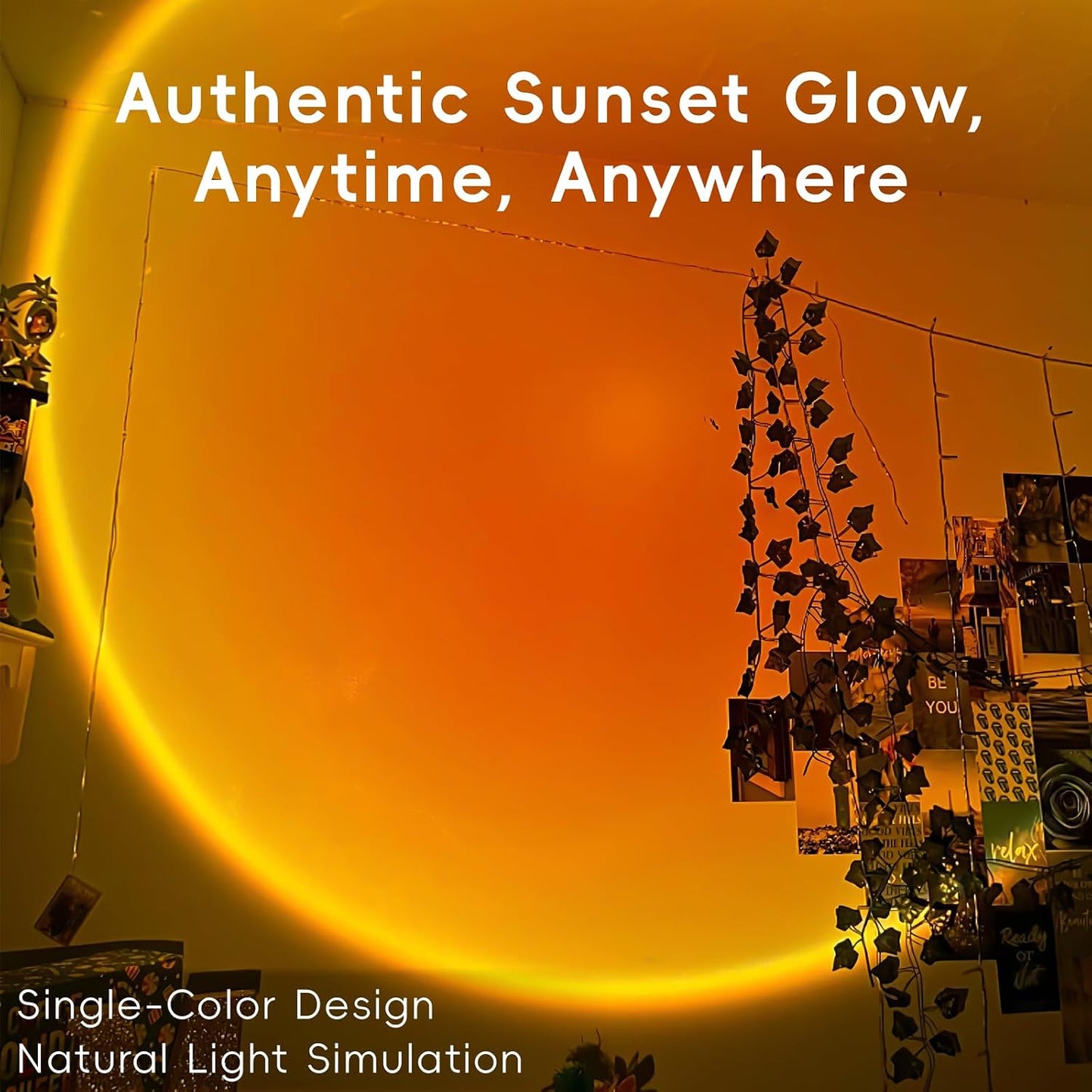 SunAura™ Sunset Projection Lamp
