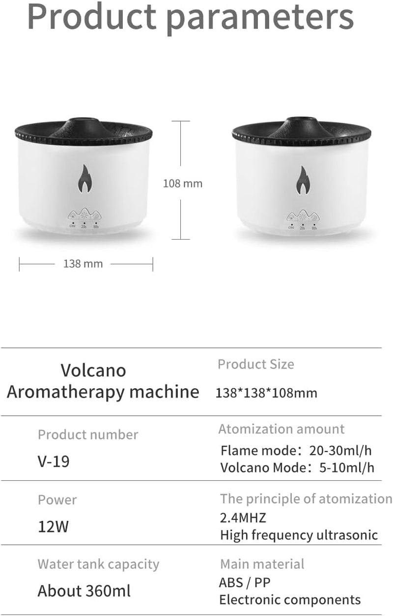 VolcaMist™ Volcano Aroma Diffuser