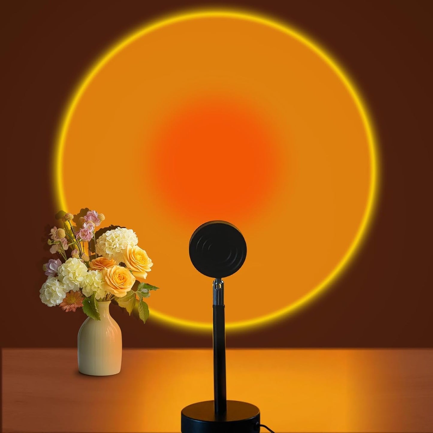 SunAura™ Sunset Projection Lamp